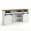 Artiss Buffet Sideboard Cabinet 150cm 3-Tier Kitchen Storage Sliding Doors White