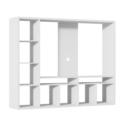 Artiss Entertainment Center Unit TV Stand TV Cabinet Open Shelves 183CM White