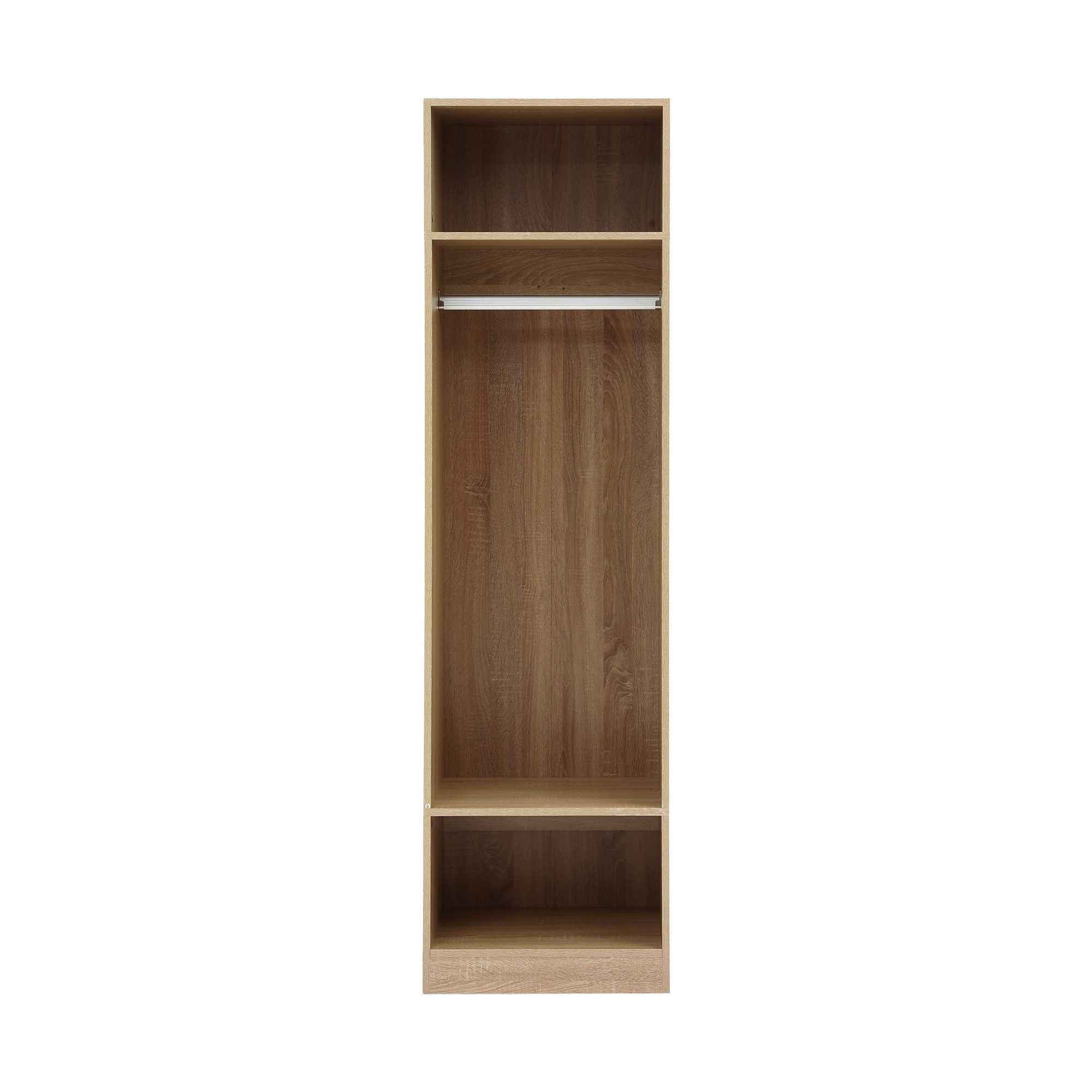 Artiss Wardrobe Clothes Closet Storage Organizer Shelf Pine