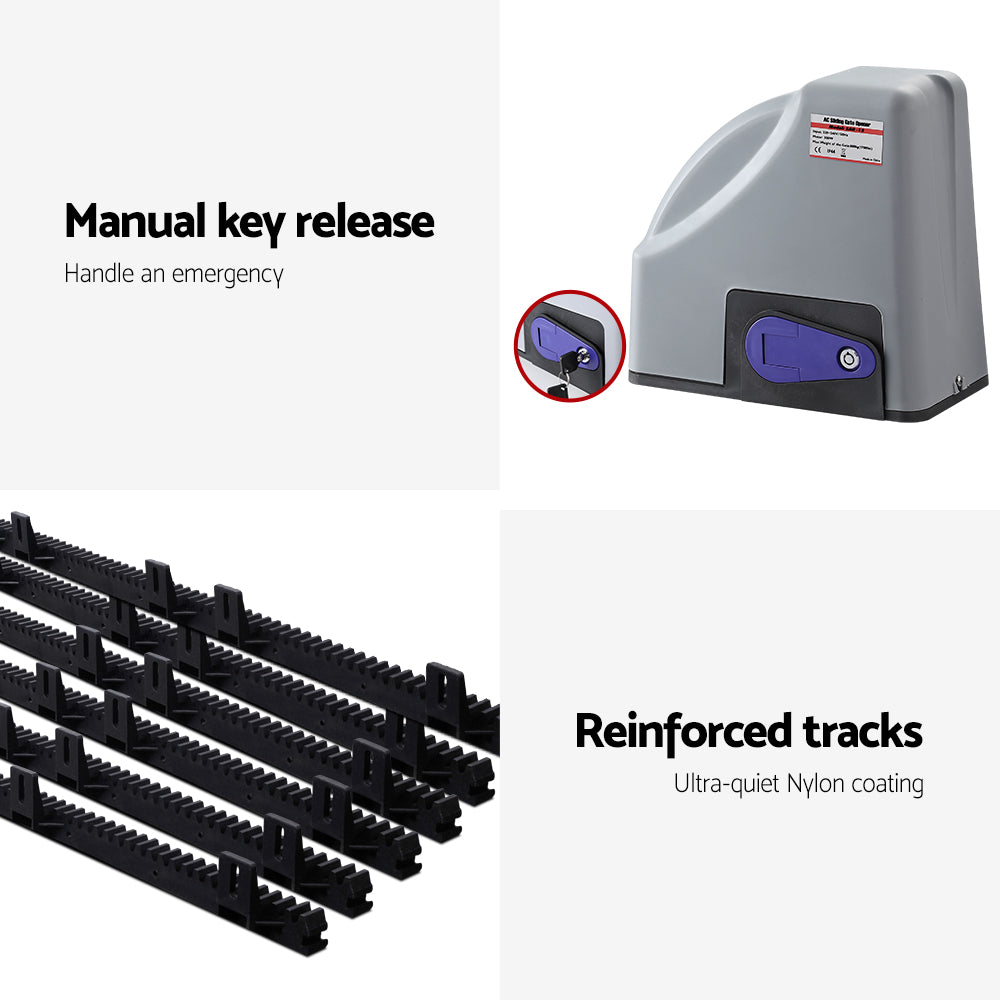 Lockmaster 自动滑动门开启器套件键盘 6M 800KG