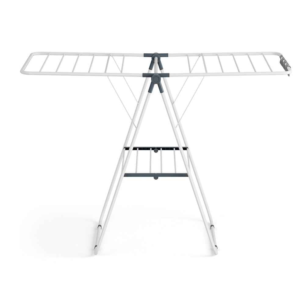 Artiss 2 Tier Clothes Rack Airer Foldable 139CM White