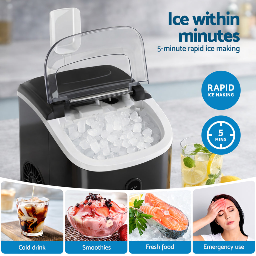 Devanti 15kg Nugget Ice Maker Machine