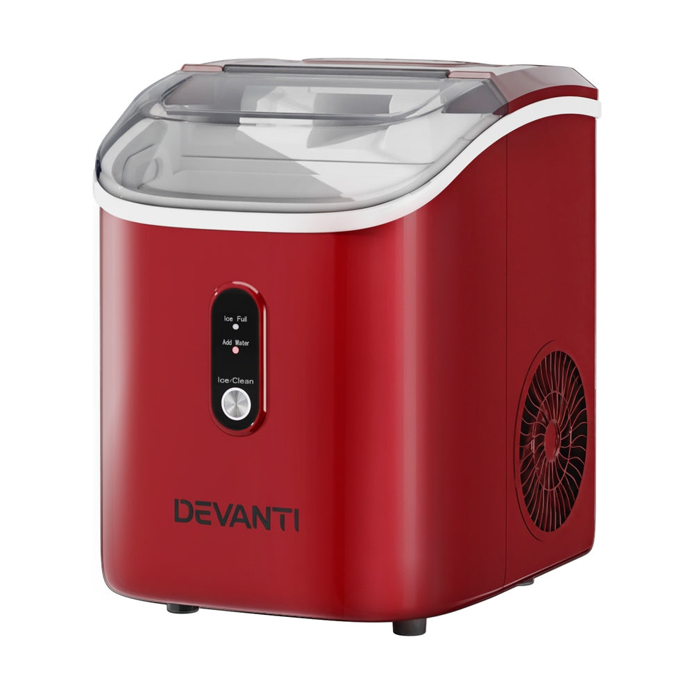 Devanti Ice Maker Machine 15kg Nugget Chewable Ice Cube - YDS.com.au