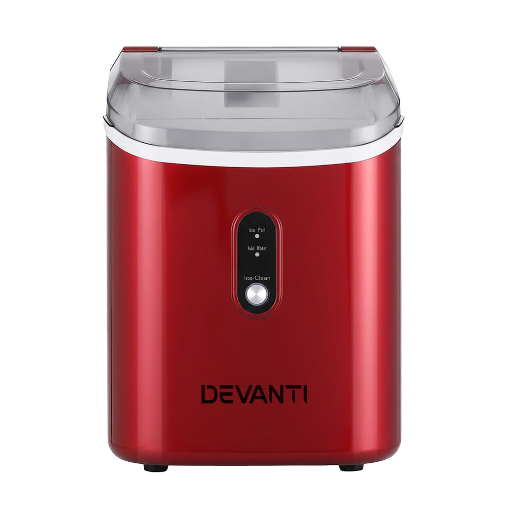 Devanti Ice Maker Machine 15kg Nugget Chewable Ice Cube - YDS.com.au