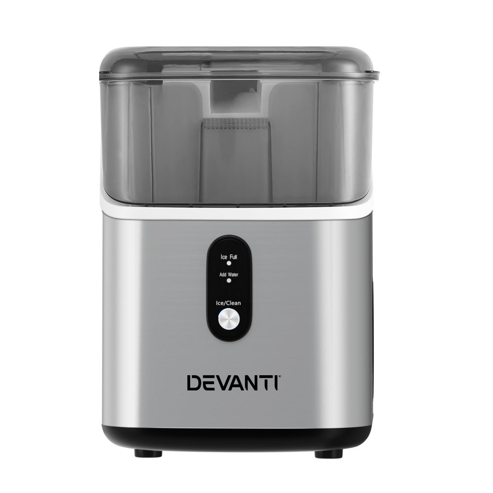 Devanti Ice Maker Machine 15kg Nugget Ice Cube - YDS.com.au