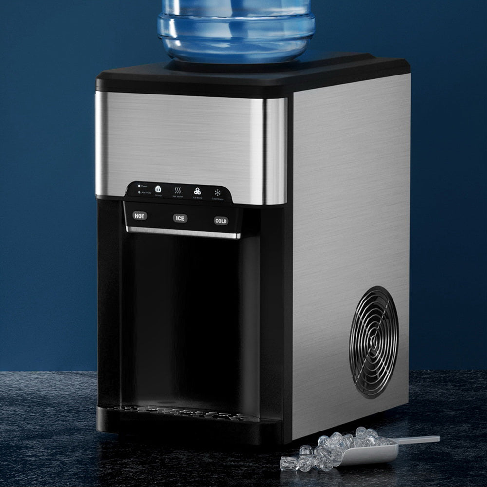 Devanti 20kg Ice Maker Machine with Water Dipenser - YDS.com.au