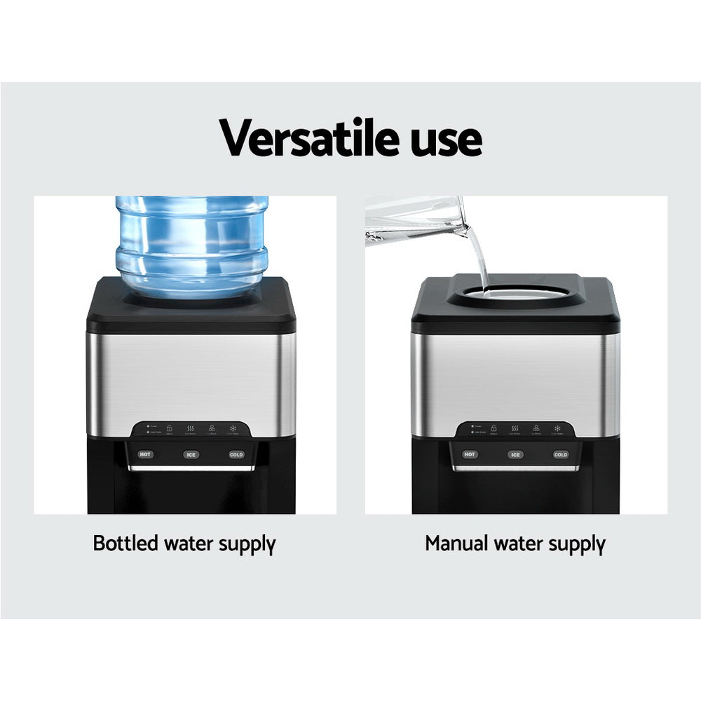 Devanti 20kg Ice Maker Machine with Water Dipenser - YDS.com.au