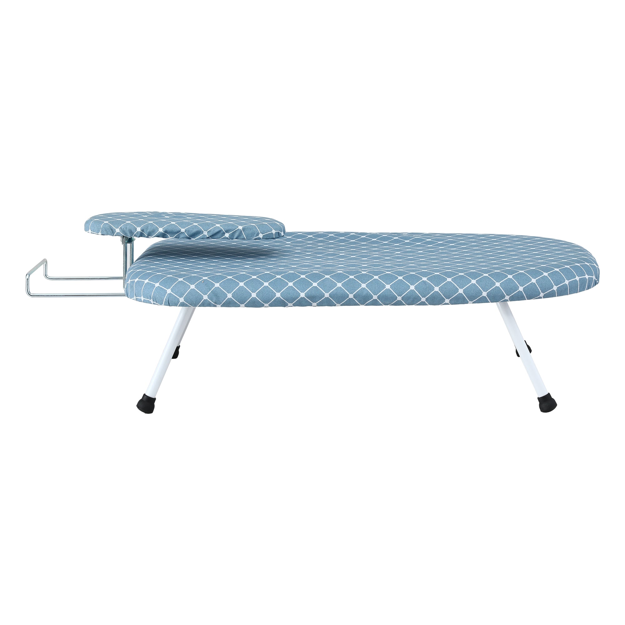 Artiss Tabletop Ironing Board with Small Ironing Boards with Folding Legs Blue