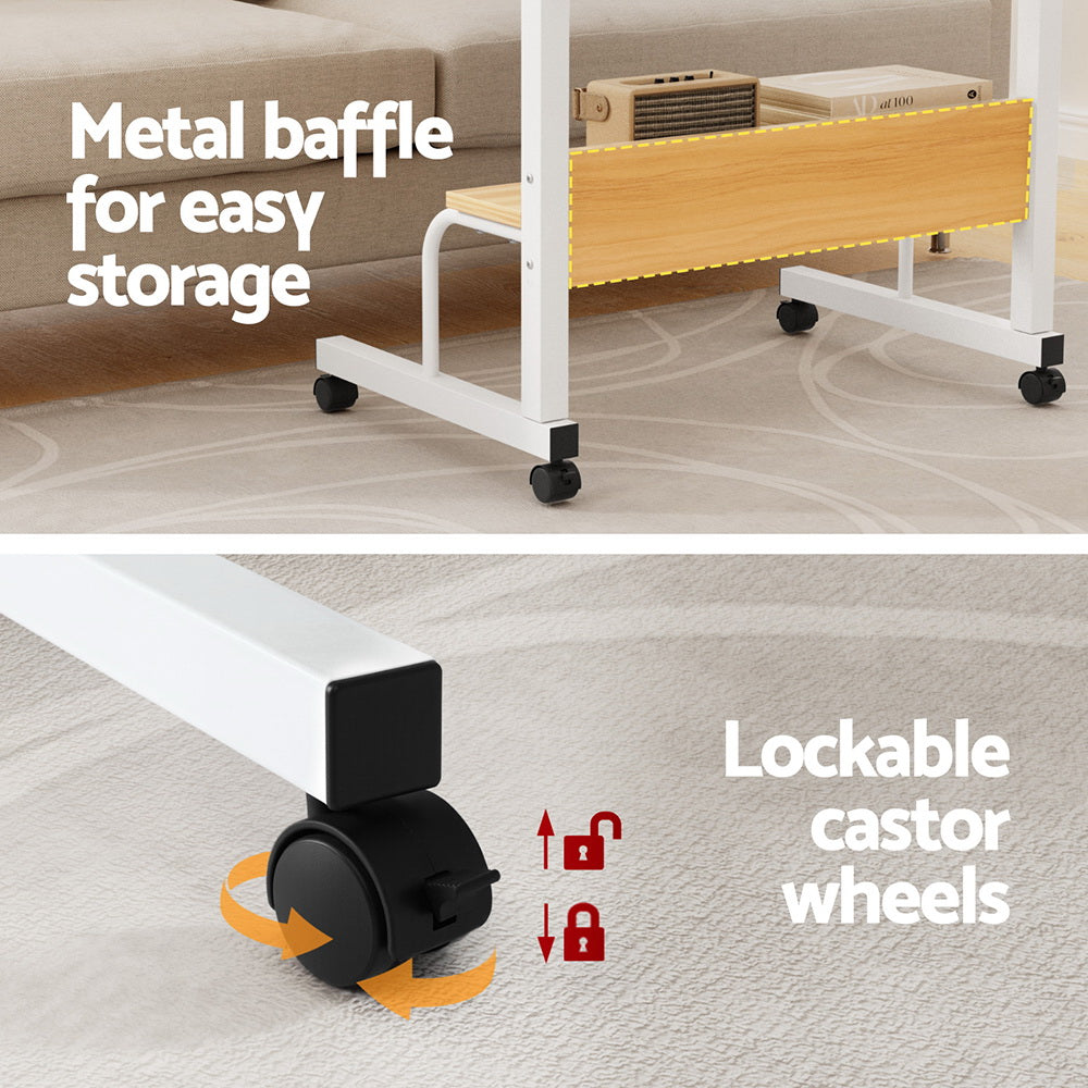 Artiss Laptop Desk Portable Sit Stand Desks Height Adjustable Workstation 80CM