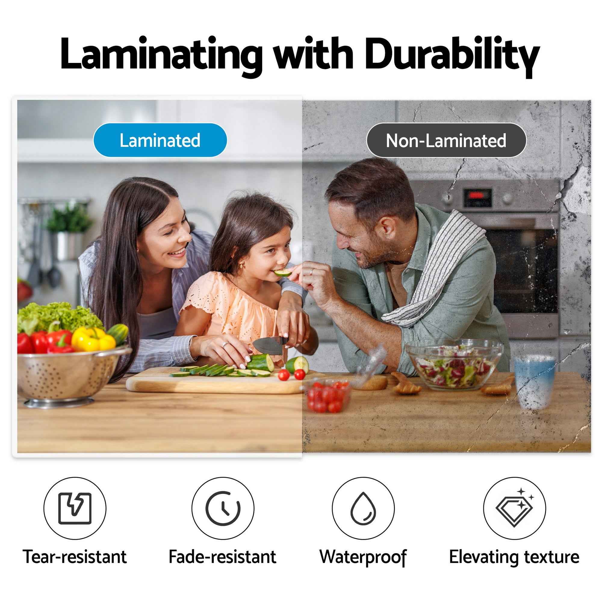 Devanti A3 Laminator Machine, Hot & Cold Thermal Fast Lamination Anti-Jam Laminator for Office School Home Document Photo Card Handmade A3 A4 A5 A6, Black