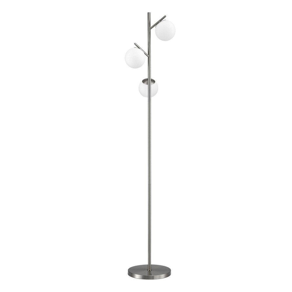 Artiss 3-Light Tree Floor Lamp 165cm Tall Standing Light with Sphere Glass Shades for Modern Homes - YDS.com.au