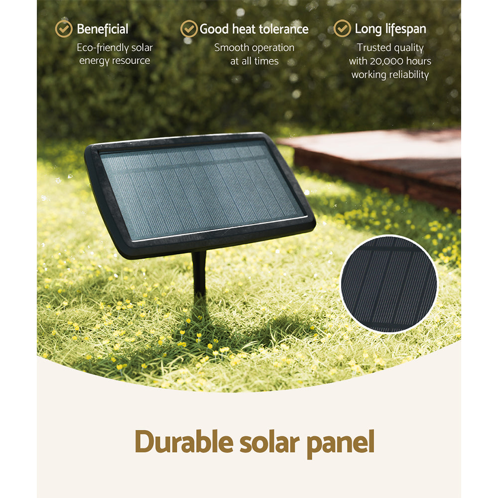 Guirnalda de luces LED solares de 17 m para exteriores, para bodas, fiestas de Navidad