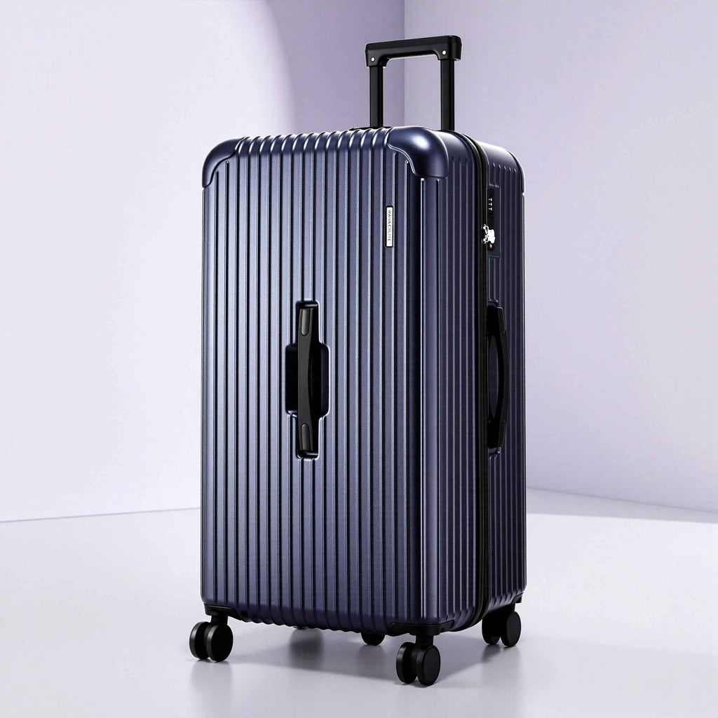 Wanderlite 32" Trunk Luggage Suitcase Travel TSA Type-C 5 Wheels Deep Indigo