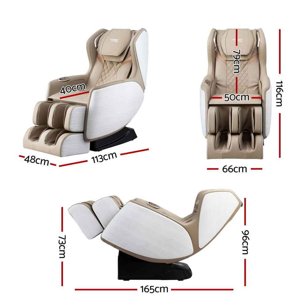 Livemor Massage Chair Electric Recliner Home Massager 3D OLIN