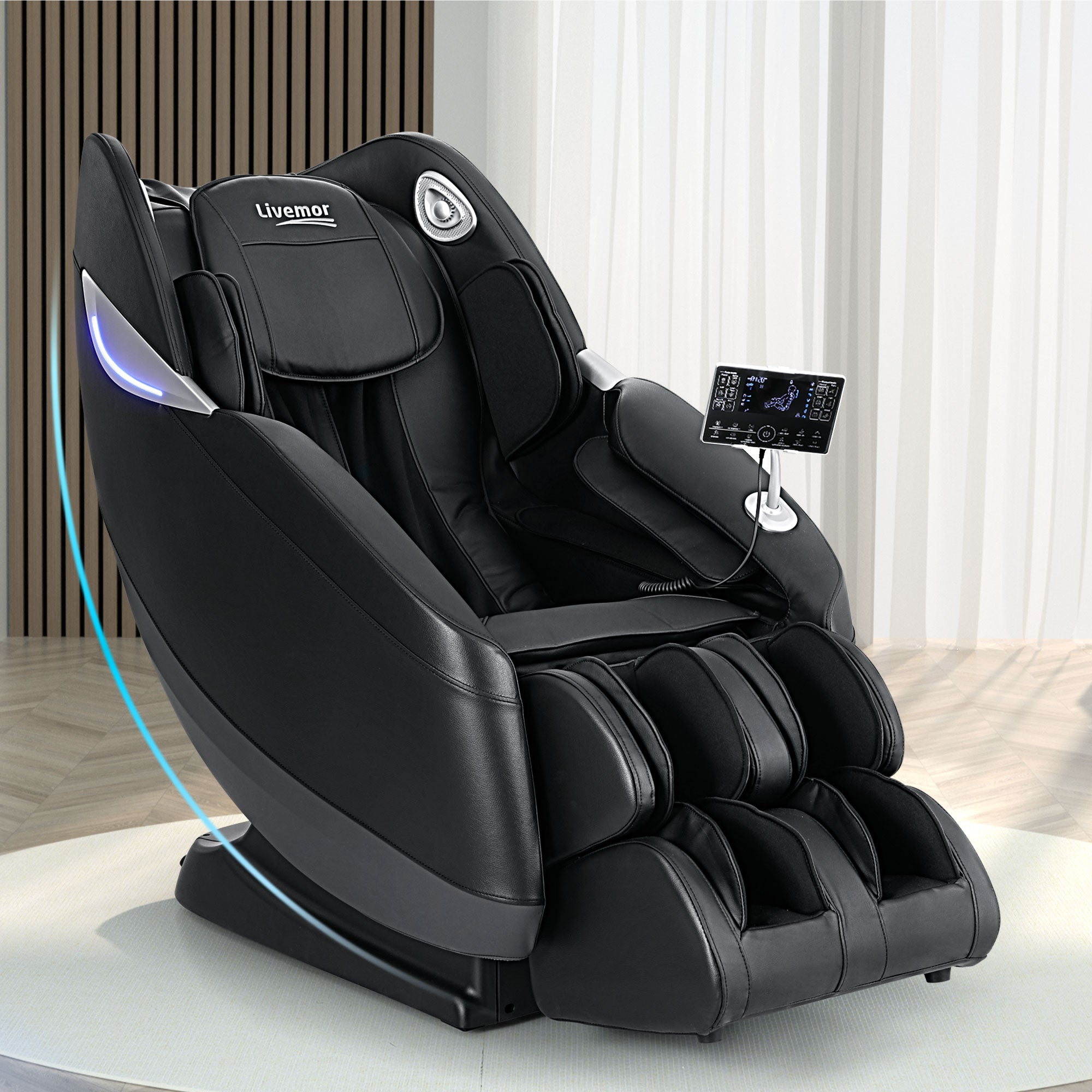 Sillón de masaje reclinable eléctrico Livemor Masajeador 3D para el hogar Flynn