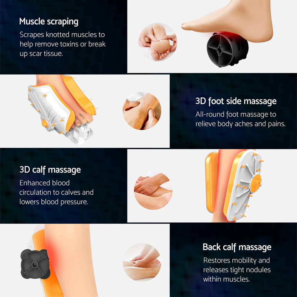 Livemor Massage Cushion Heating Massage Seats With Calf Foot Massager