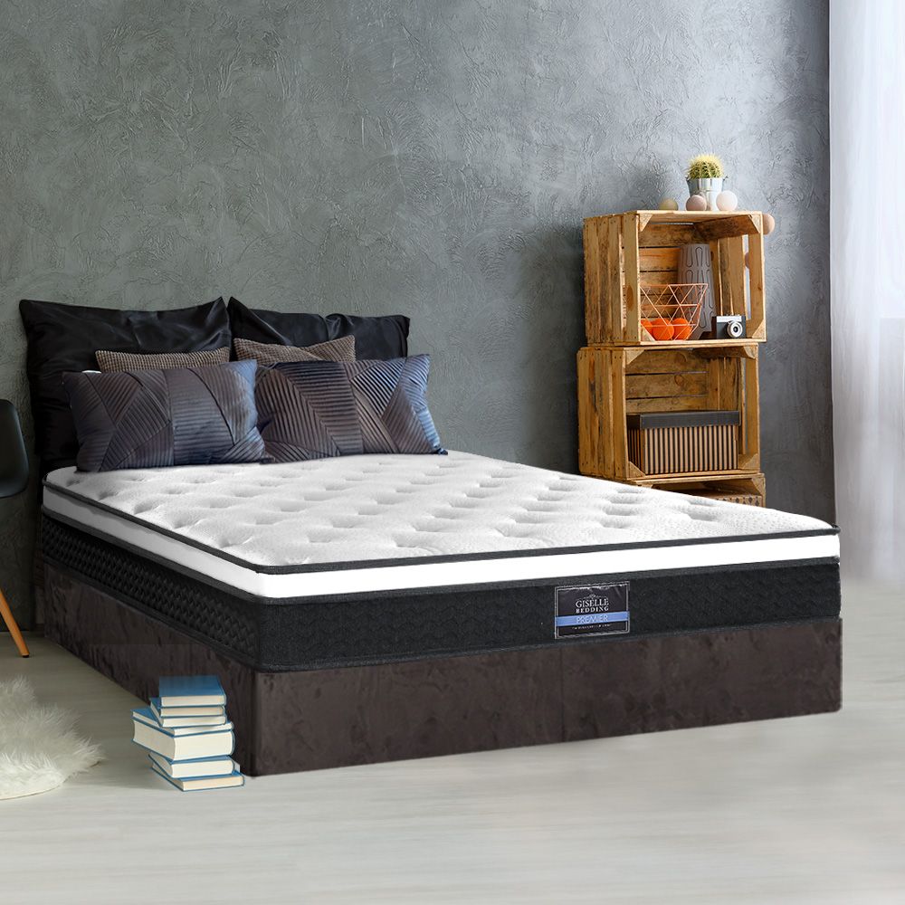 Giselle Bedding 21cm Mattress Euro Top King
