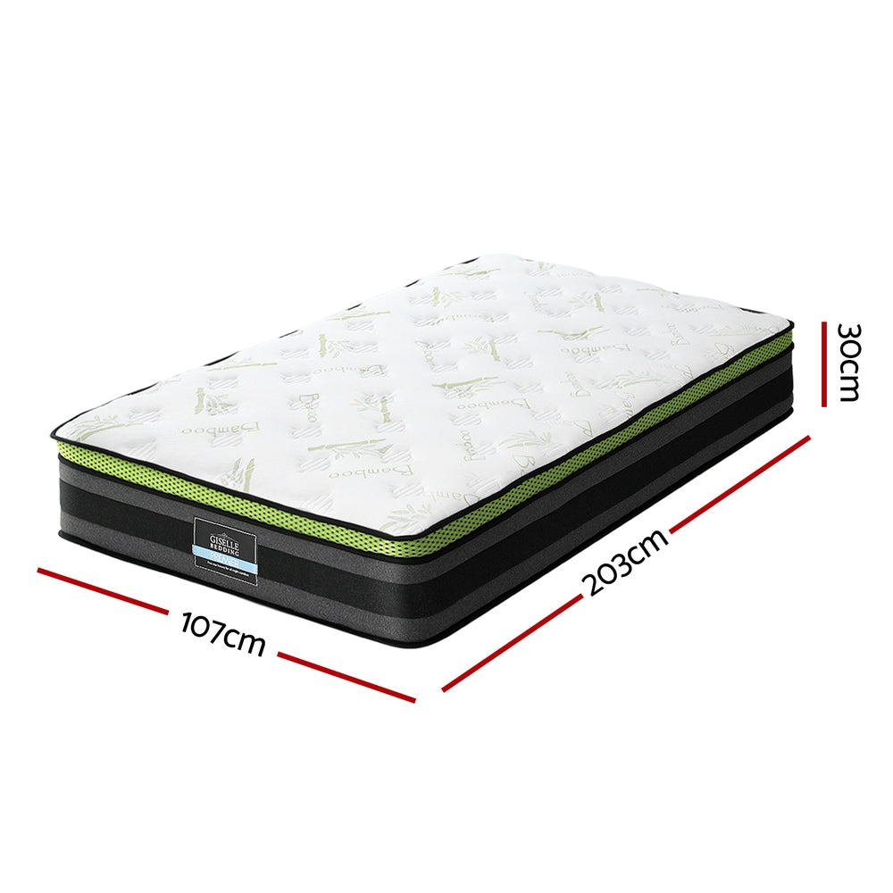 Colchón Giselle Cool Gel Foam 30cm Cama individual