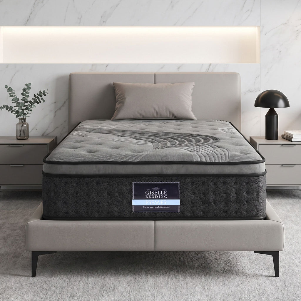 Funda de colchón de bambú Giselle Bedding de 34 cm para cama individual y tamaño King
