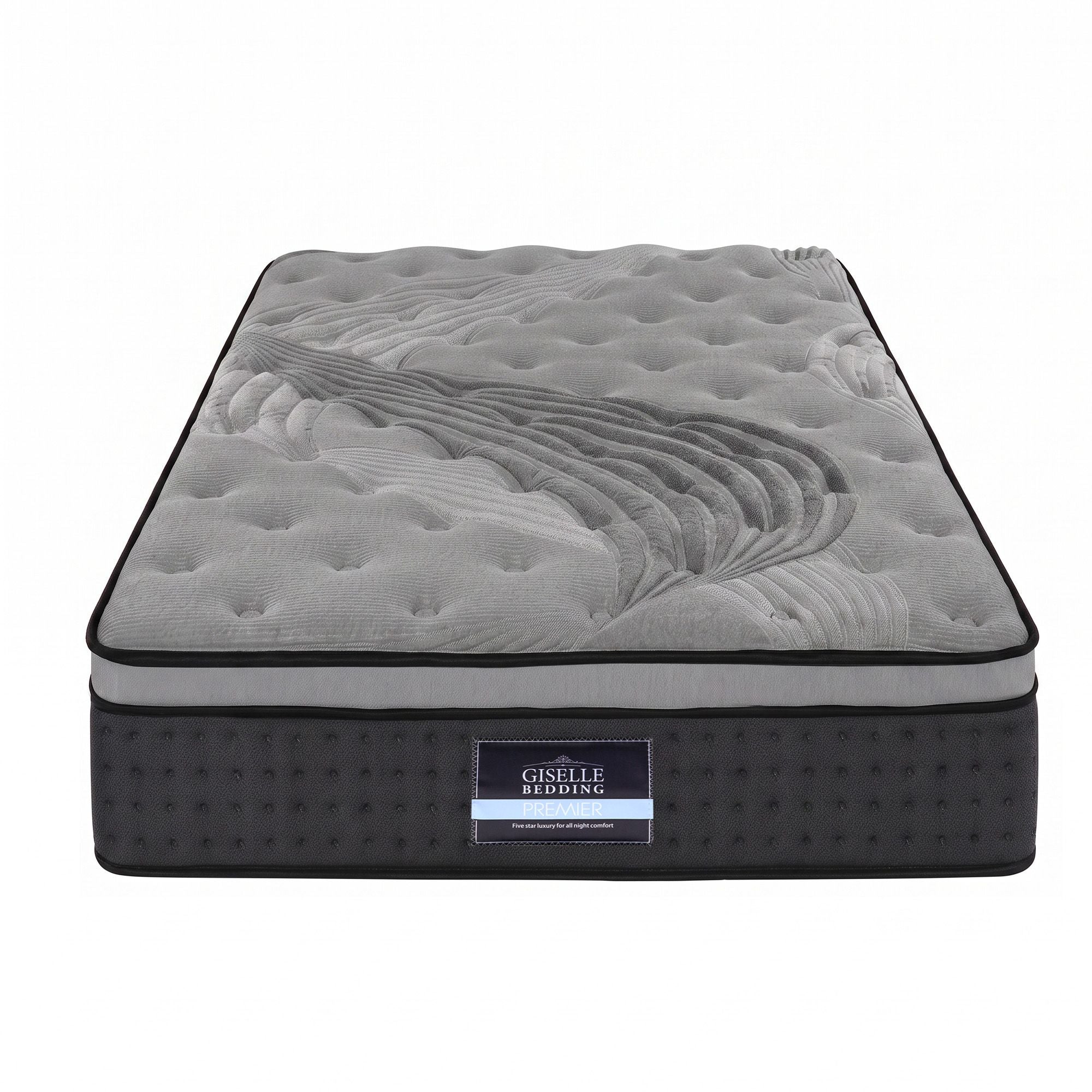 Funda de colchón de bambú Giselle Bedding de 34 cm para cama individual y tamaño King