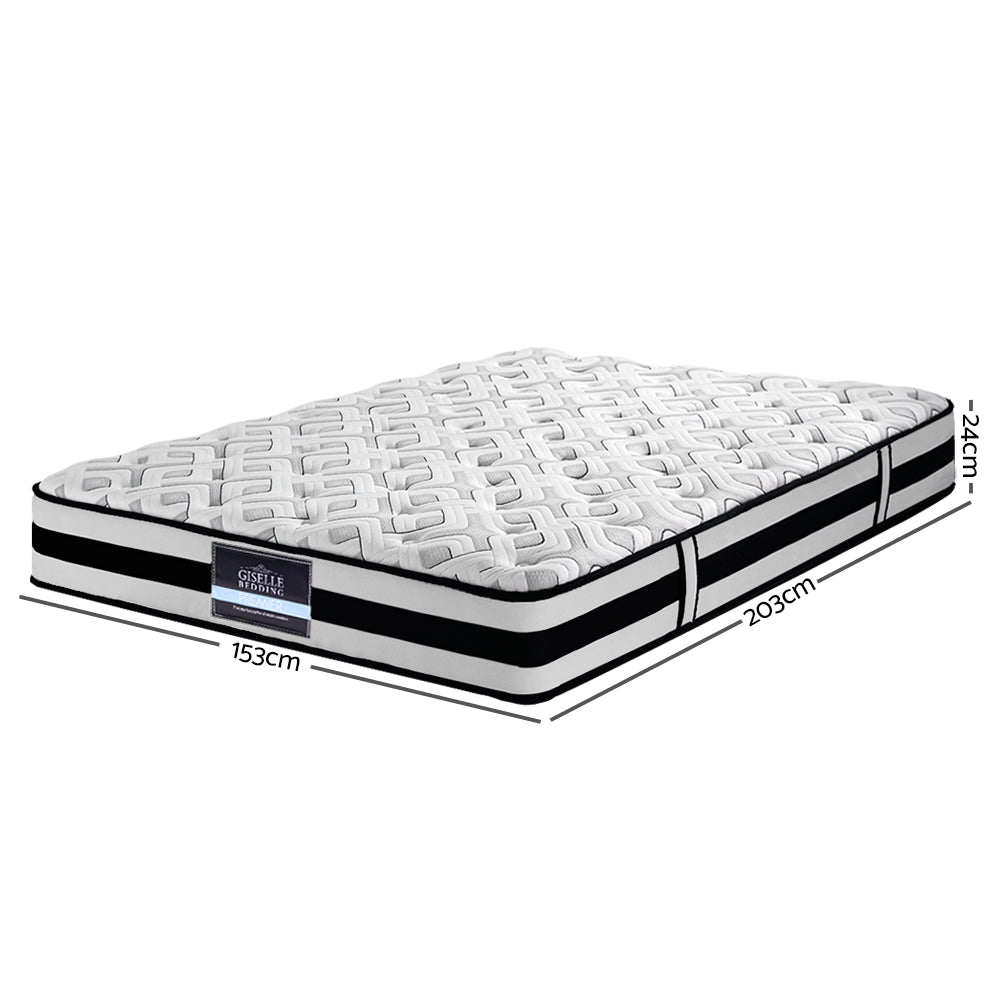 Giselle Bedding 24 厘米床垫 超硬大号