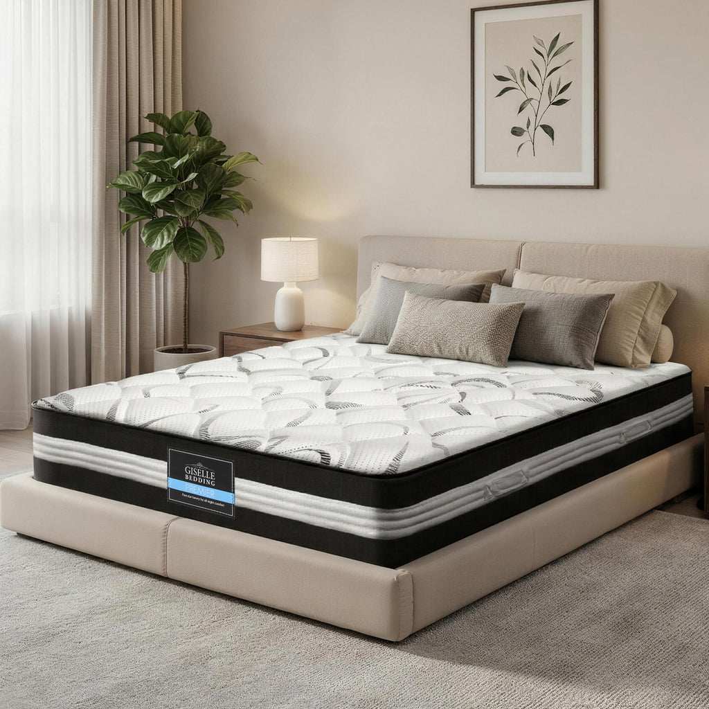 Colchón Giselle de firmeza media para cama de matrimonio de 30 cm
