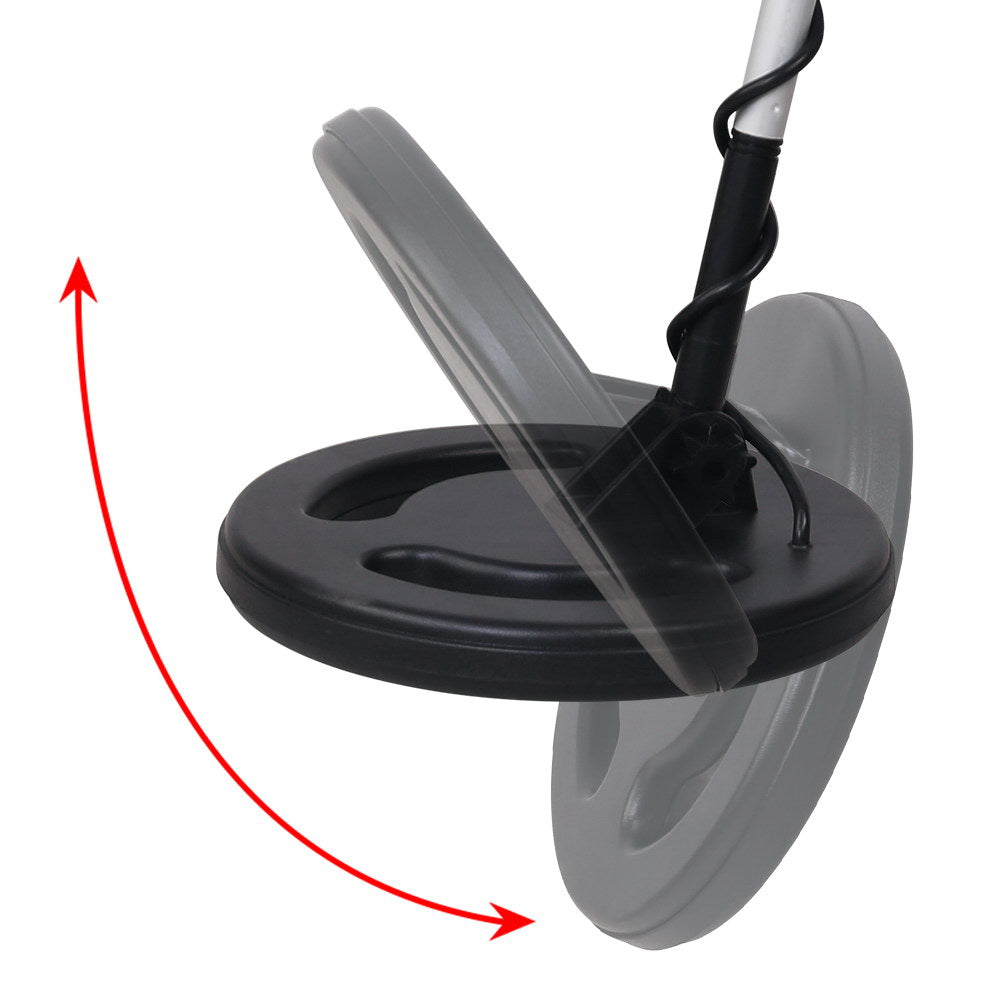 Detector de metales de 180 mm de profundidad, sensible, resistente al agua, buscador de tesoros y oro