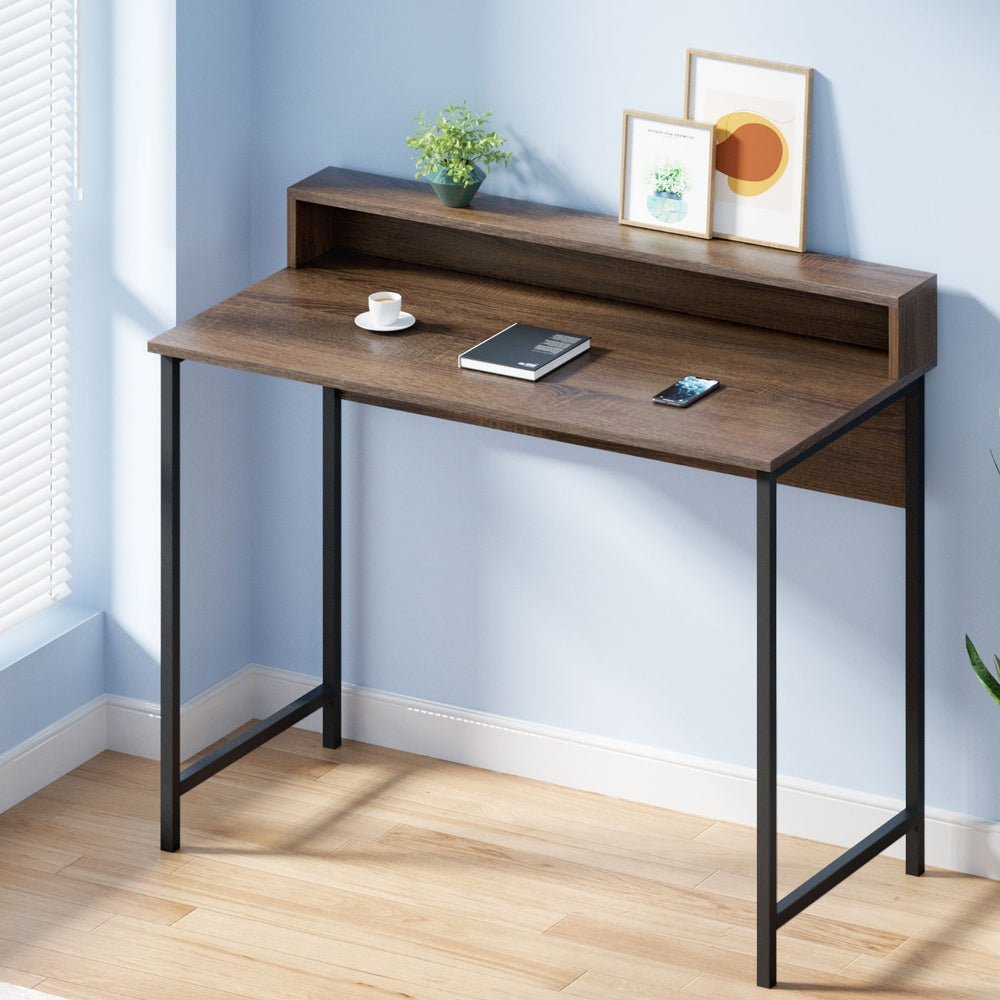 Artiss Computer Desk Shelf Oak 100CM