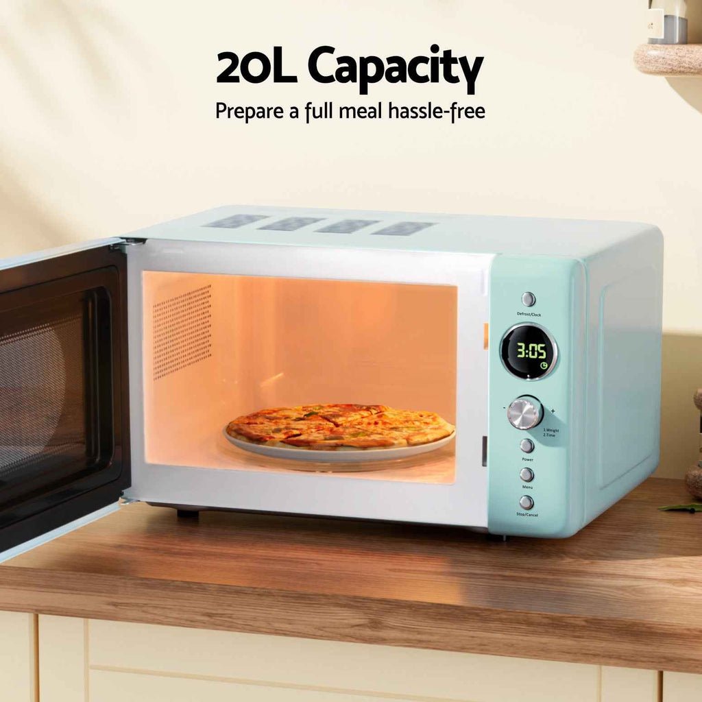 Devanti 20L Microwave Oven 700W Green