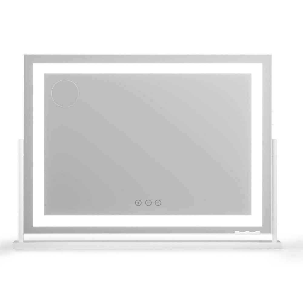 Embellir Makeup Mirror 80x58cm 360～ Rotatable Vanity Mirror with Lights Bright Light Strip Adjustable