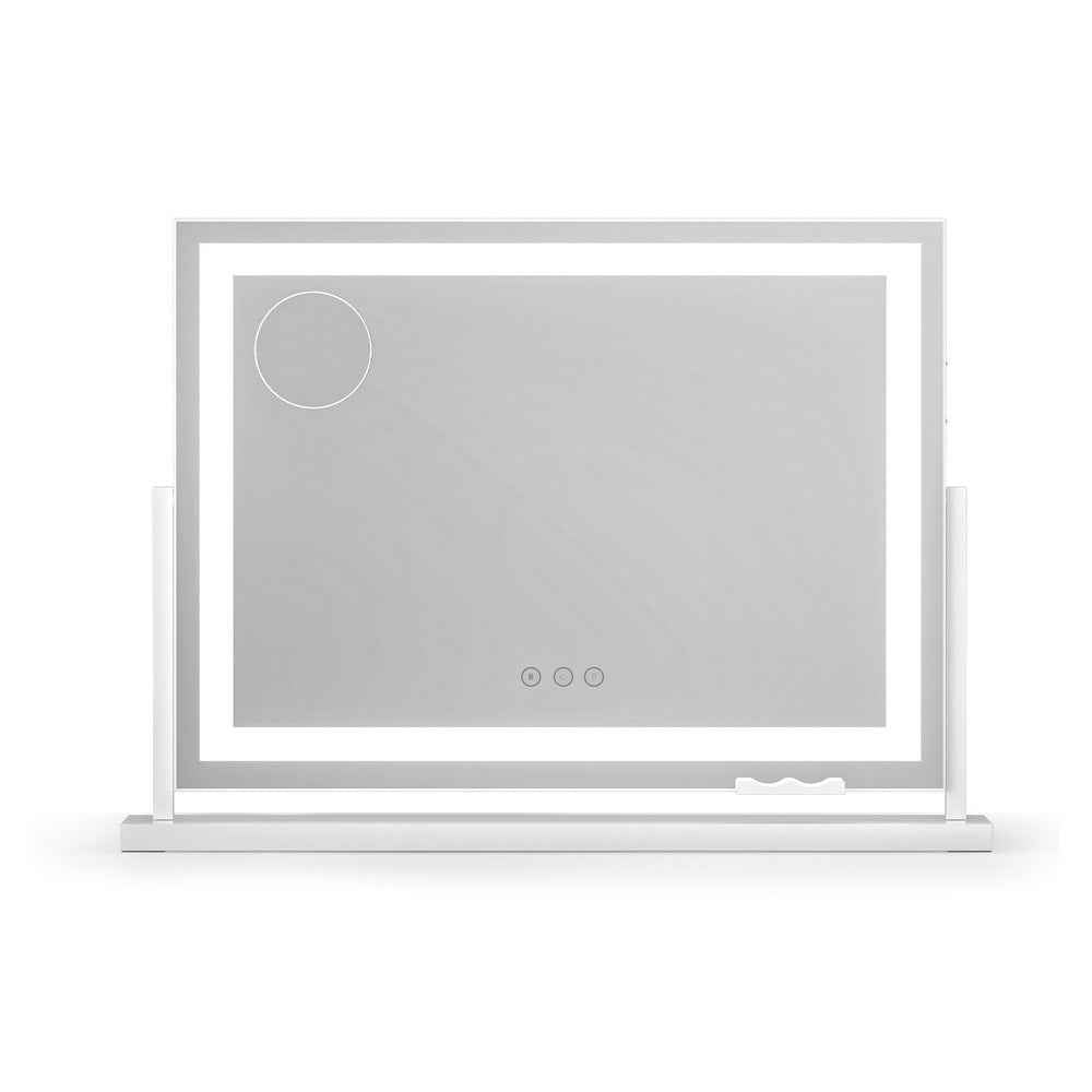 Embellir Makeup Mirror 58x46cm 360～ Rotatable Vanity Mirror with Lights Bright Light Strip Adjustable