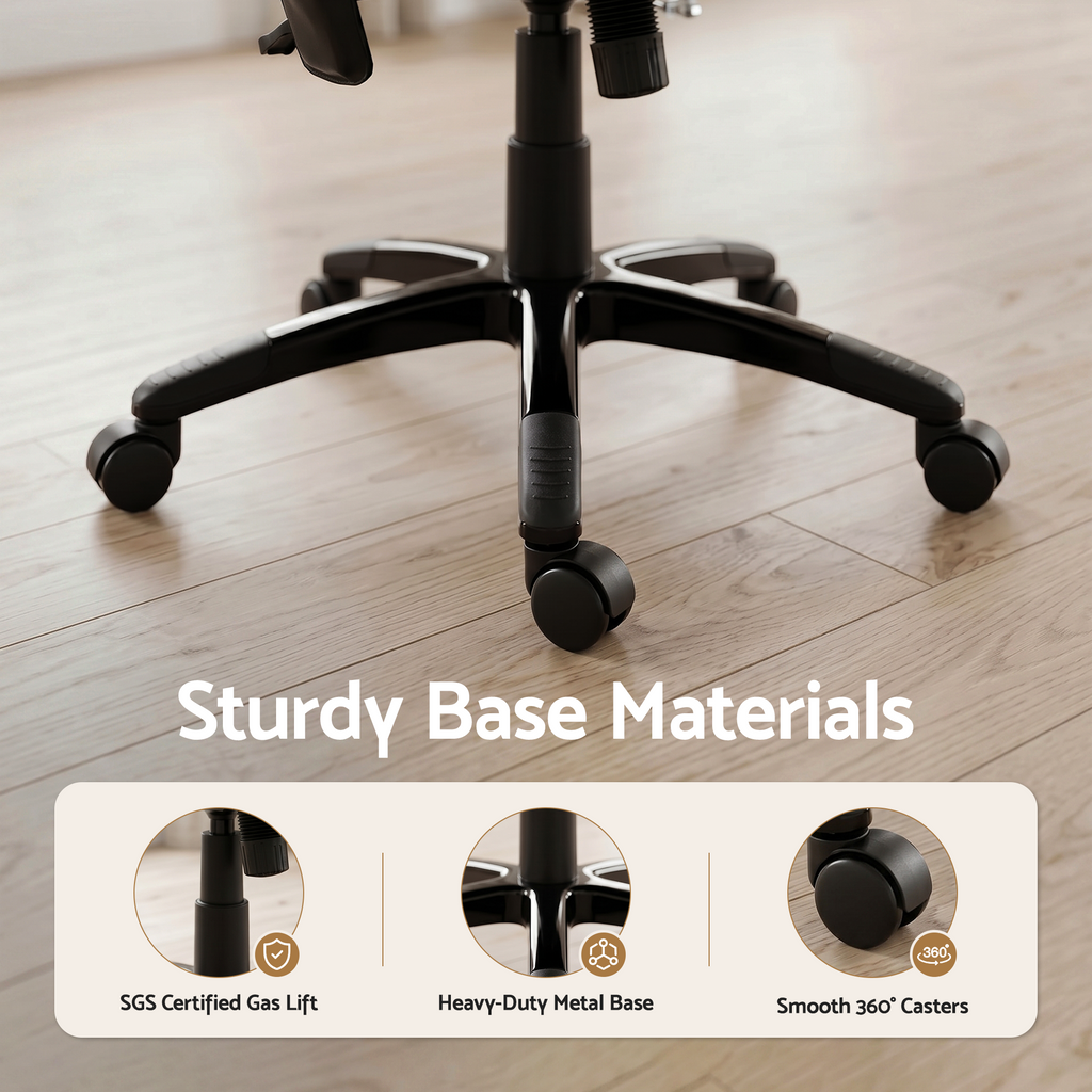 Silla de oficina con masaje de 8 puntos Artiss, asiento reclinable con calefacción, PU, ​​color blanco
