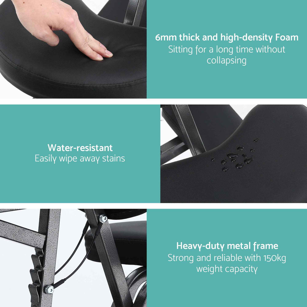 Zenses Portable Massage Chair Lightweight Folding Tattoo Lash Beauty Bed