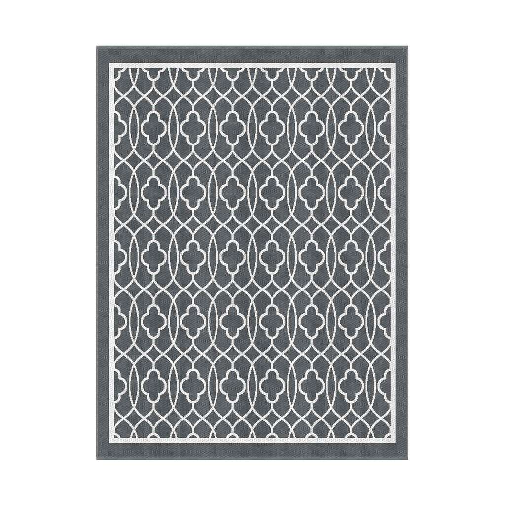 Gardeon Outdoor Rugs 274x366cm Large Carpet Reversible Area Mat PP Dual-Sided Patio Rug