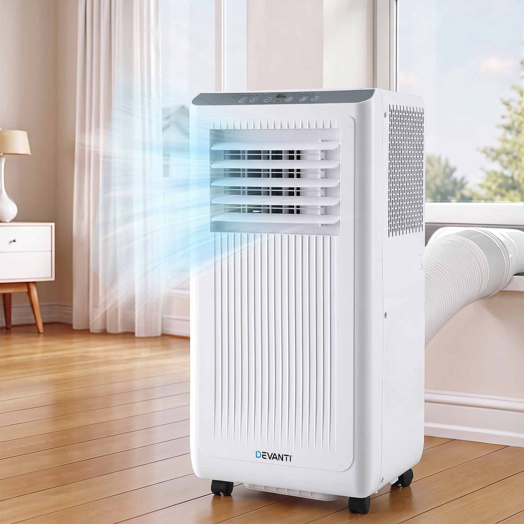 Devanti Portable Air Conditioner 5000 BTU 3-in-1 with Remote Control