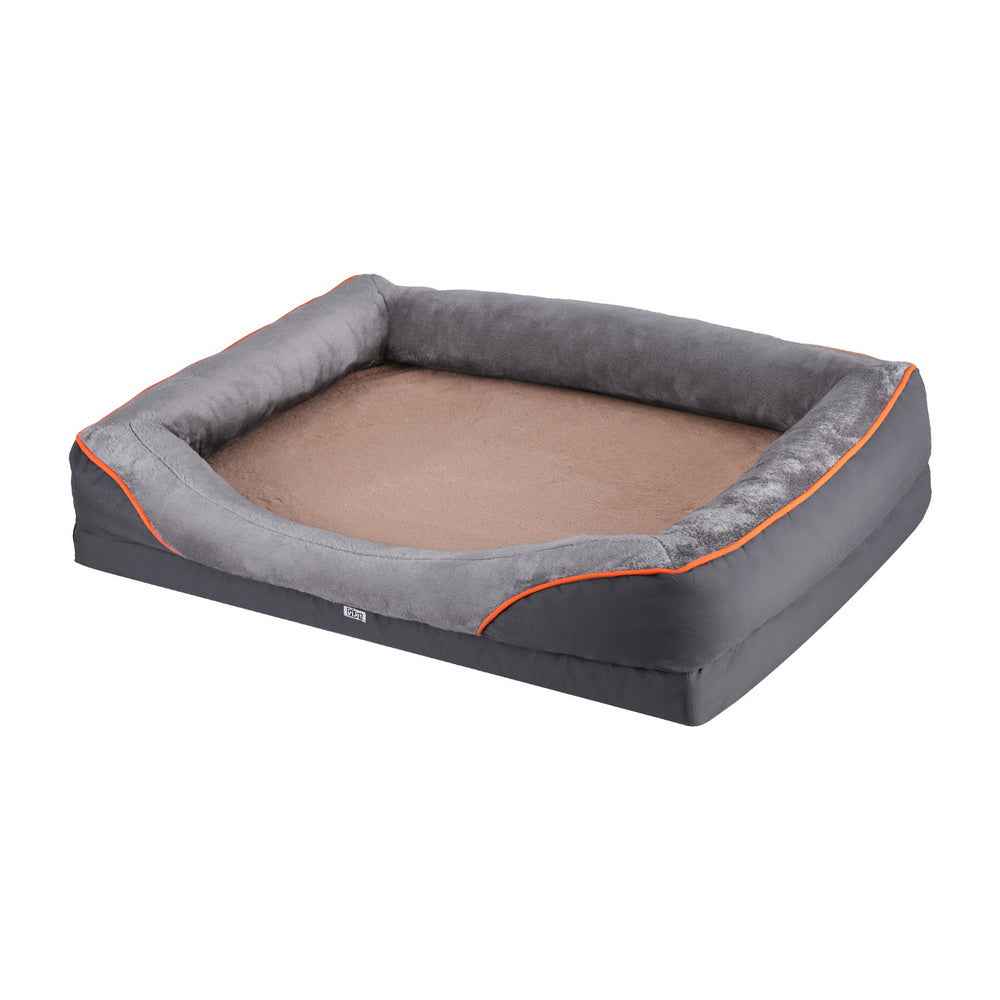 i.Pet Pet Bed Orthopedic Washable Dog Bed Plush Fleece Sofa Cushion Mat