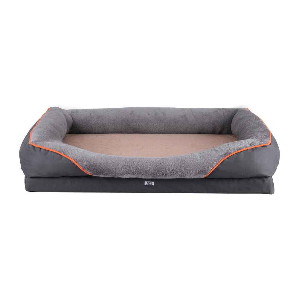 i.Pet Pet Bed Orthopedic Washable Dog Bed Plush Fleece Sofa Cushion Mat