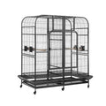 i.Pet Bird Cage Extra Large Aviary 185cm Pet Parrot Cage Castor Wheel Removable Divider