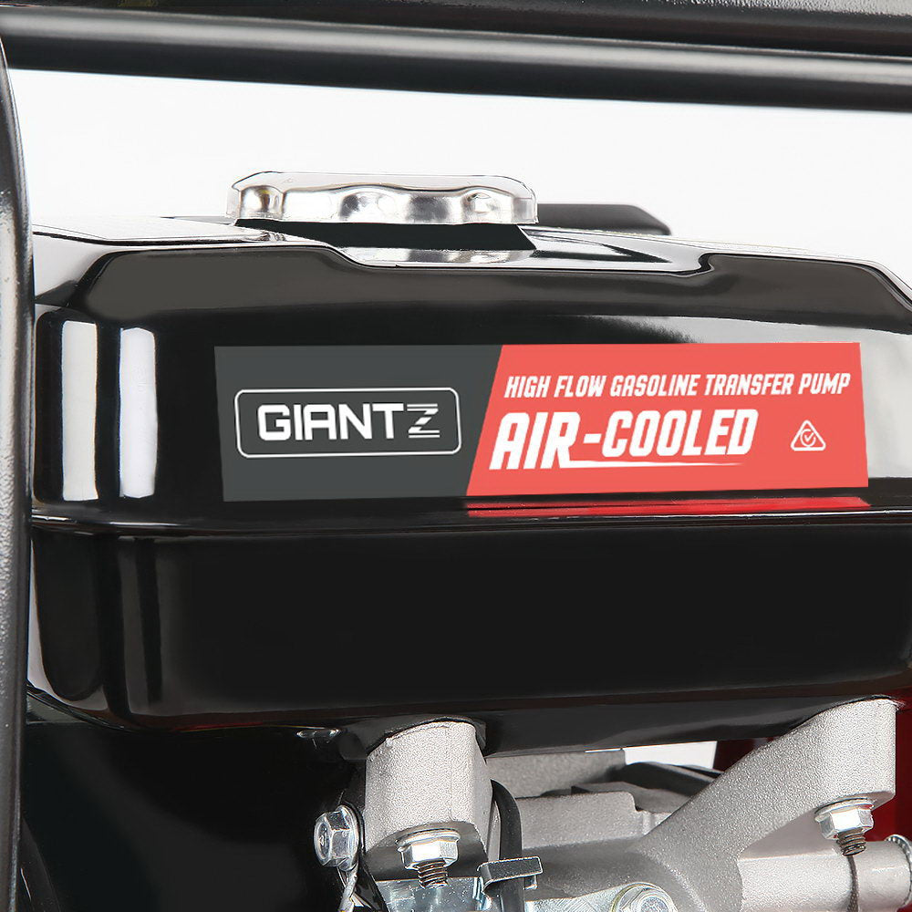 Giantz 2 英寸高流量水泵 - 黑色和红色