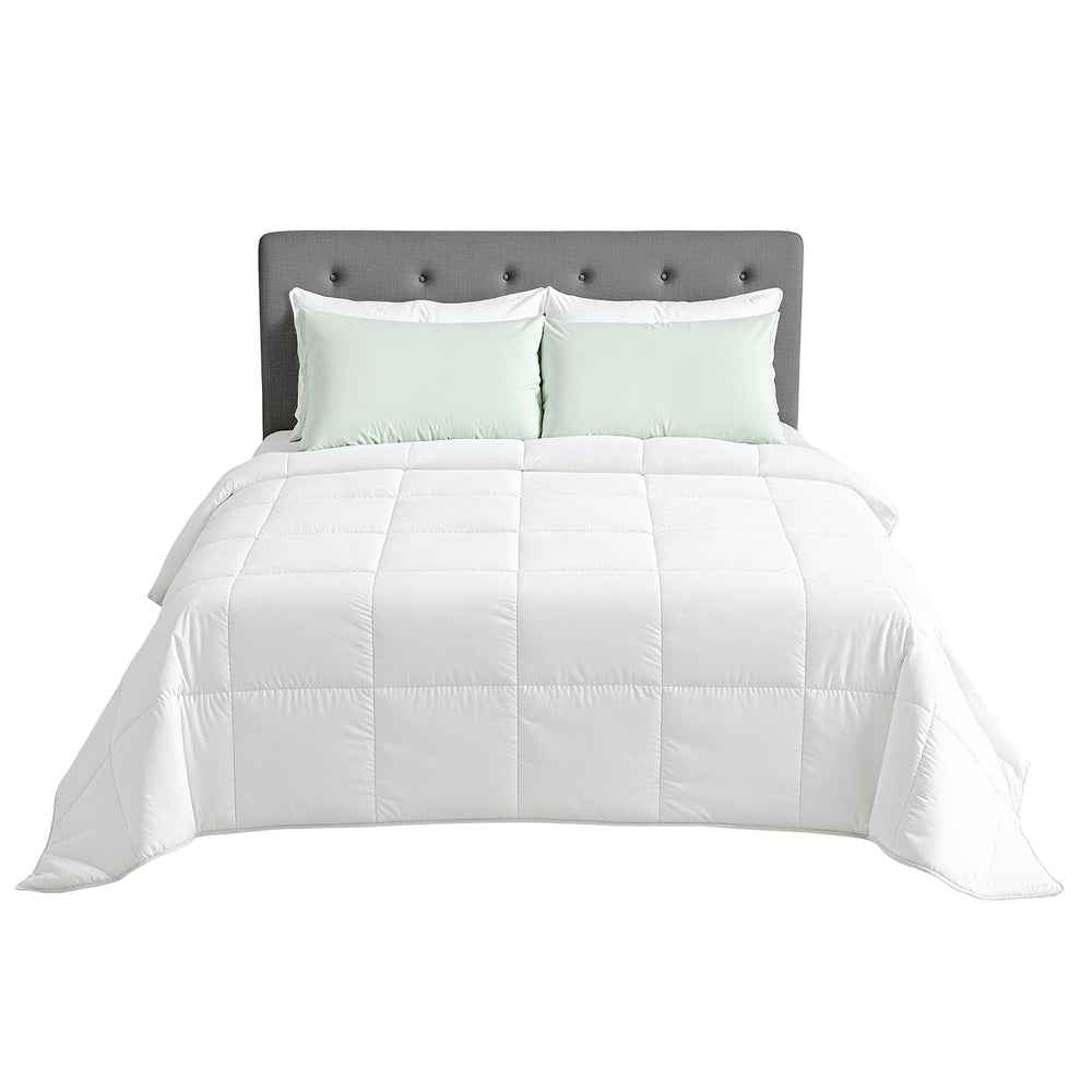 Giselle Bedding 200GSM Bamboo Quilt Summer Quilts All Season Doona Duvet Lightweight Super King