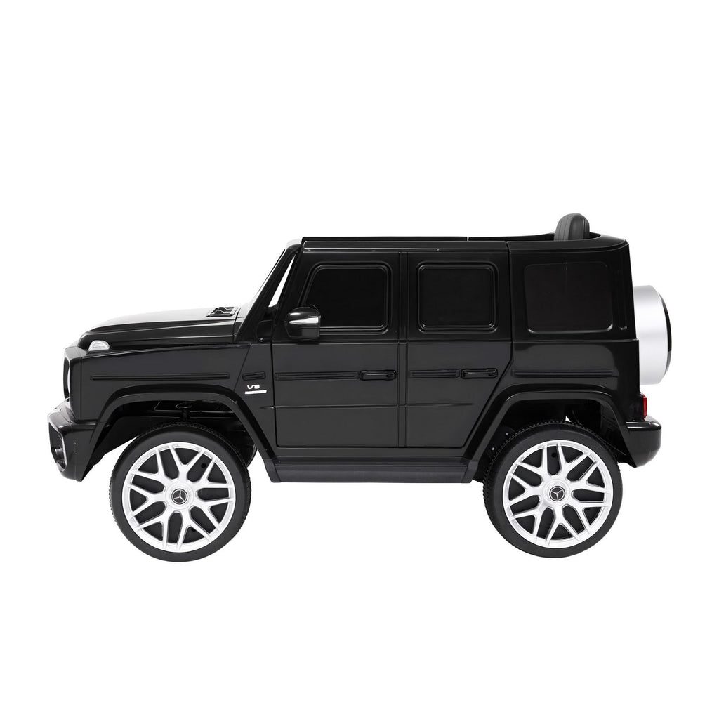 Coche eléctrico para niños Mercedes-Benz AMG G63 con licencia, 12 V, color negro