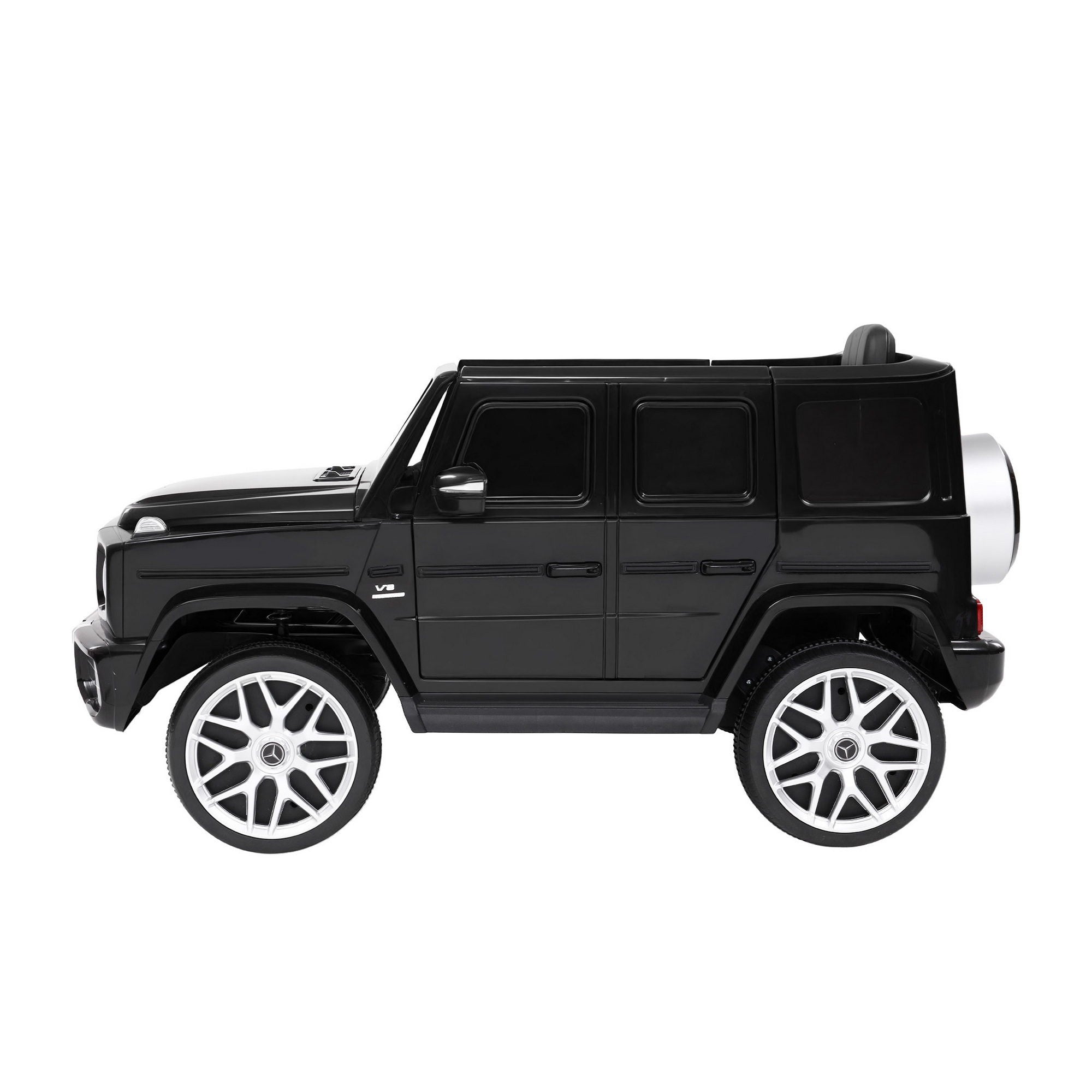 Coche eléctrico para niños Mercedes-Benz AMG G63 con licencia, 12 V, color negro
