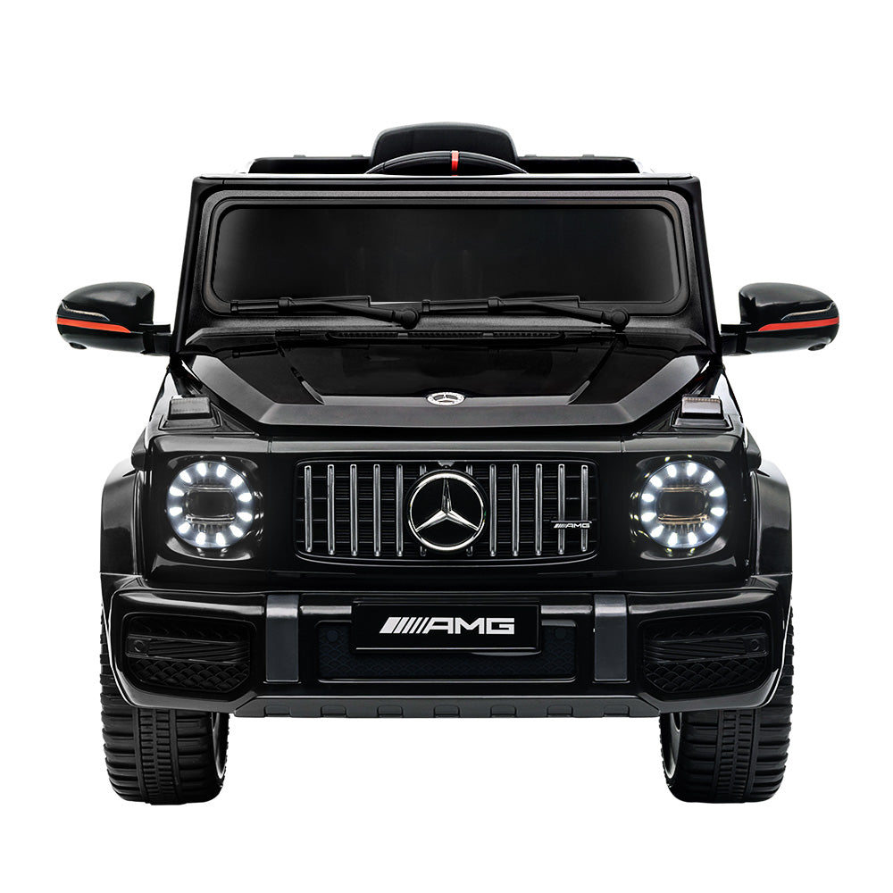 Coche eléctrico para niños Mercedes-Benz AMG G63 con licencia, coche de juguete con mando a distancia, color negro