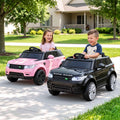 Rigo Kids Electric Ride On Car Black Pink Ride-On Toy with Remote Control
