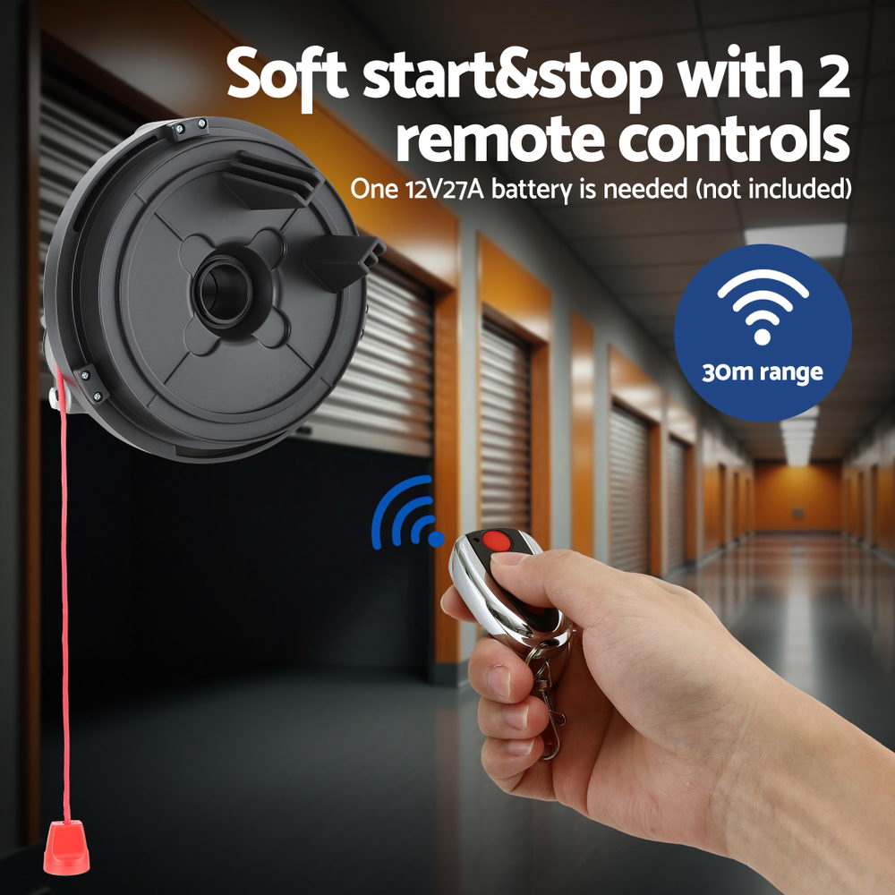 UL-tech Garage Roller Door Opener 250N Motor Auto Safety Reverse 220V