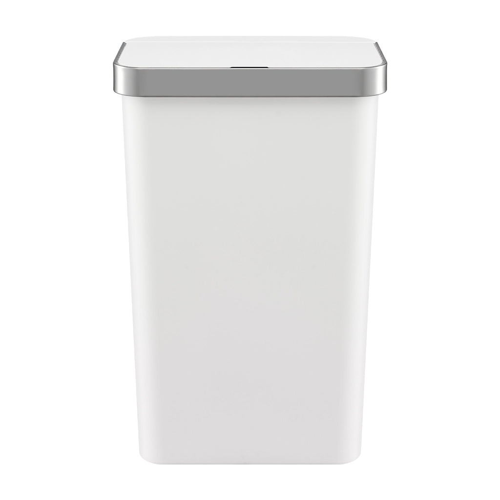 Devanti 50L Motion Sensor Trash Bin Automatic Kitchen Waste Dustbin White