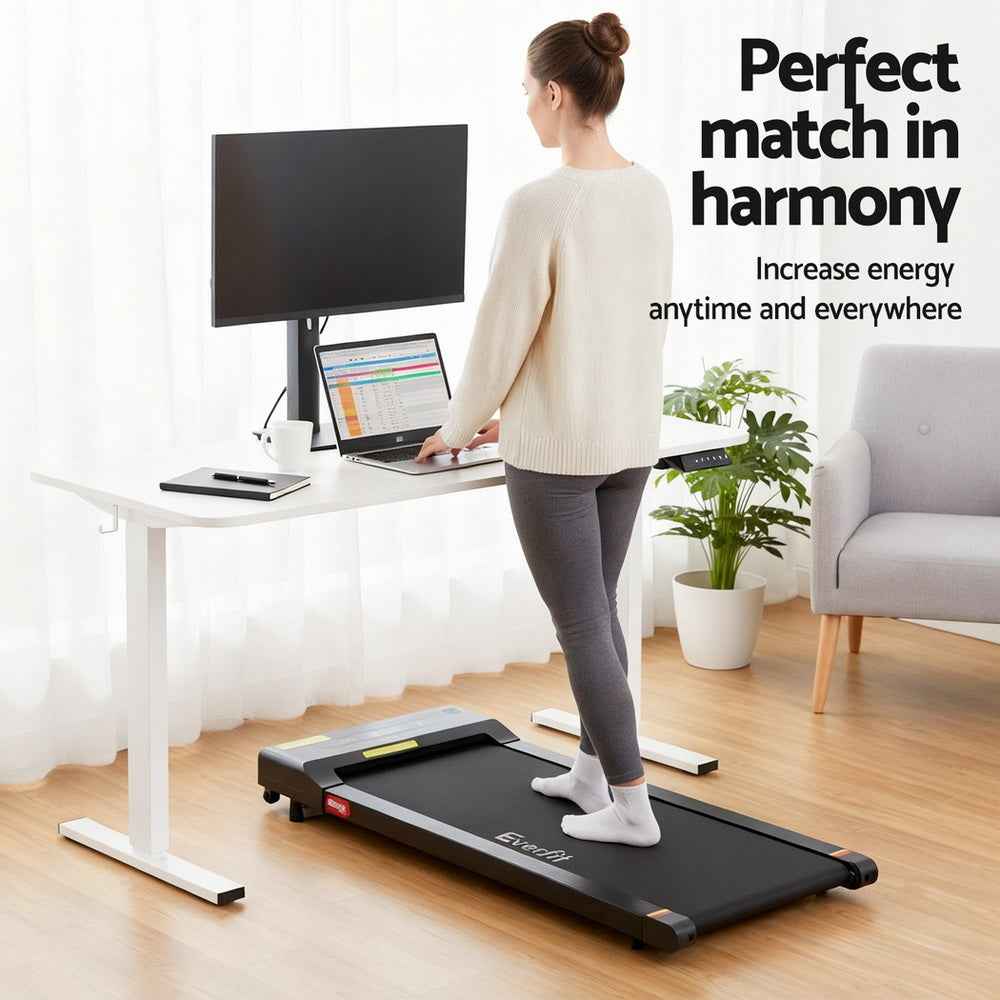 Artiss Electric Treadmill with 140cm Automatic Standing Desk Walking Pad 400mm