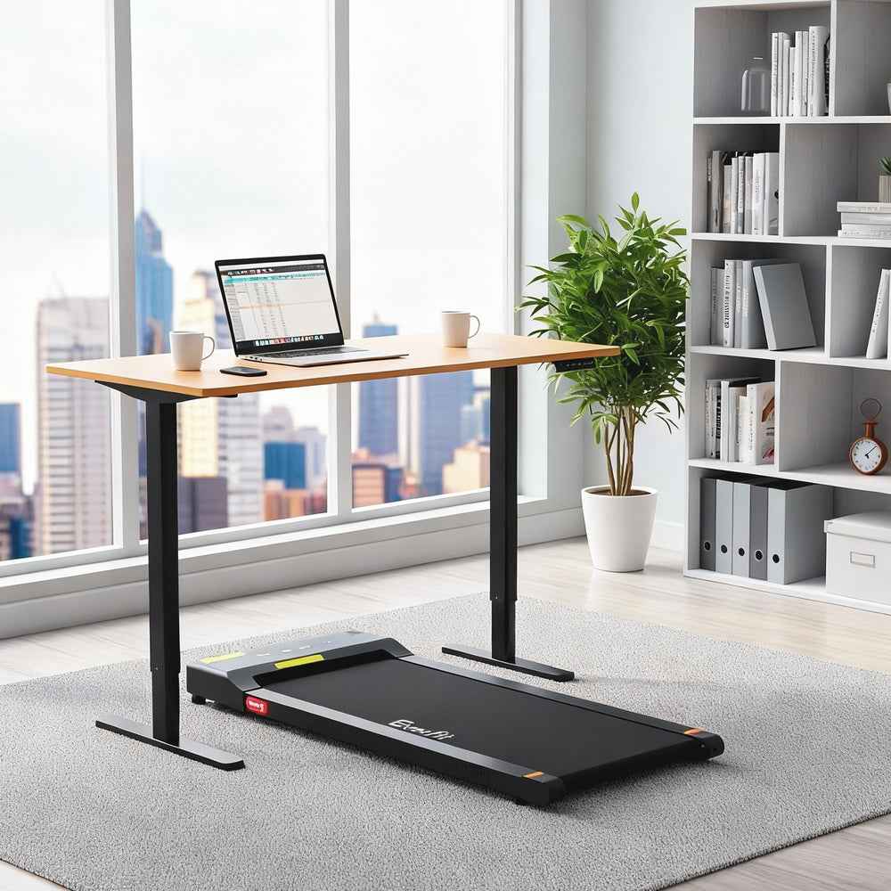 Artiss Electric Treadmill with 120cm Automatic Standing Desk Walking Pad 400mm