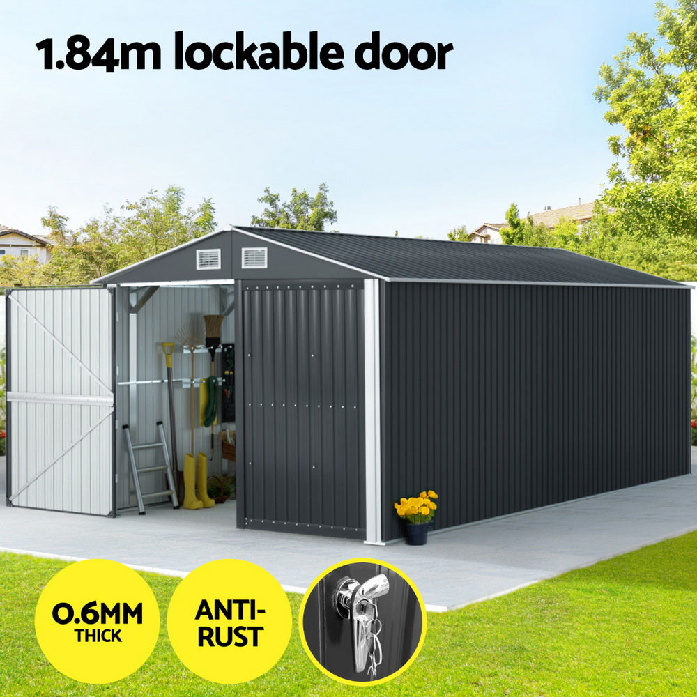 Giantz Garden Shed Sheds Outdoor Storage 3x5.38M Tool Workshop House Shelter