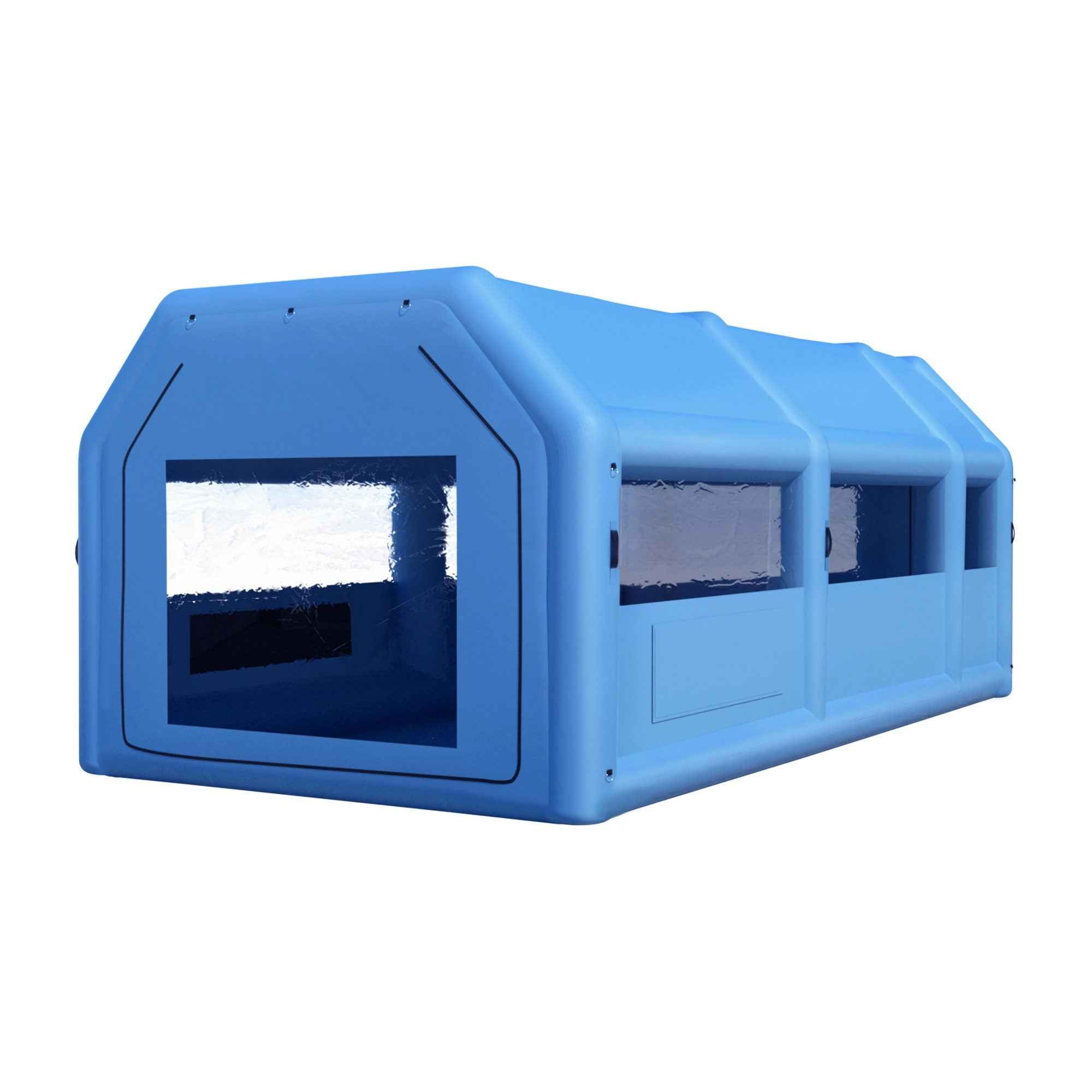 GIANTZ Inflatable Spray Booth Car Paint Tent 8.5x4.8m 2 Blowers Filter Mobile Garage Workstation